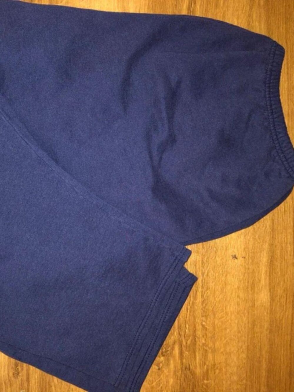 Women’s size XL petite navy blue Hanes sweatpants